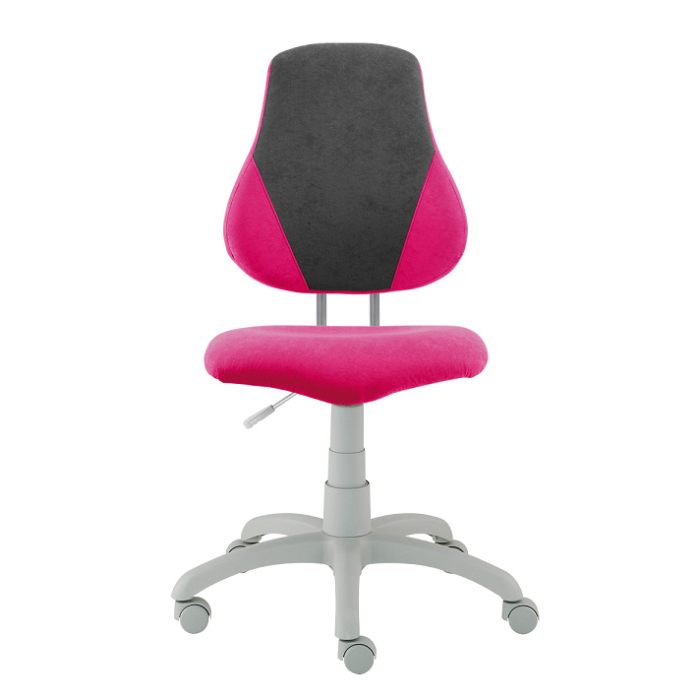 dětská rostoucí židle FUXO V-line růžovo-šedá SKLADOVÁ