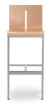 barová židle TWIST 243-N2, kostra šedá