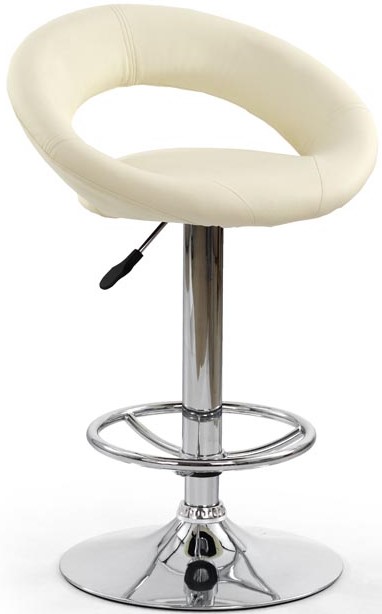 barová židle H15 krémová Halmar krémová moderní design