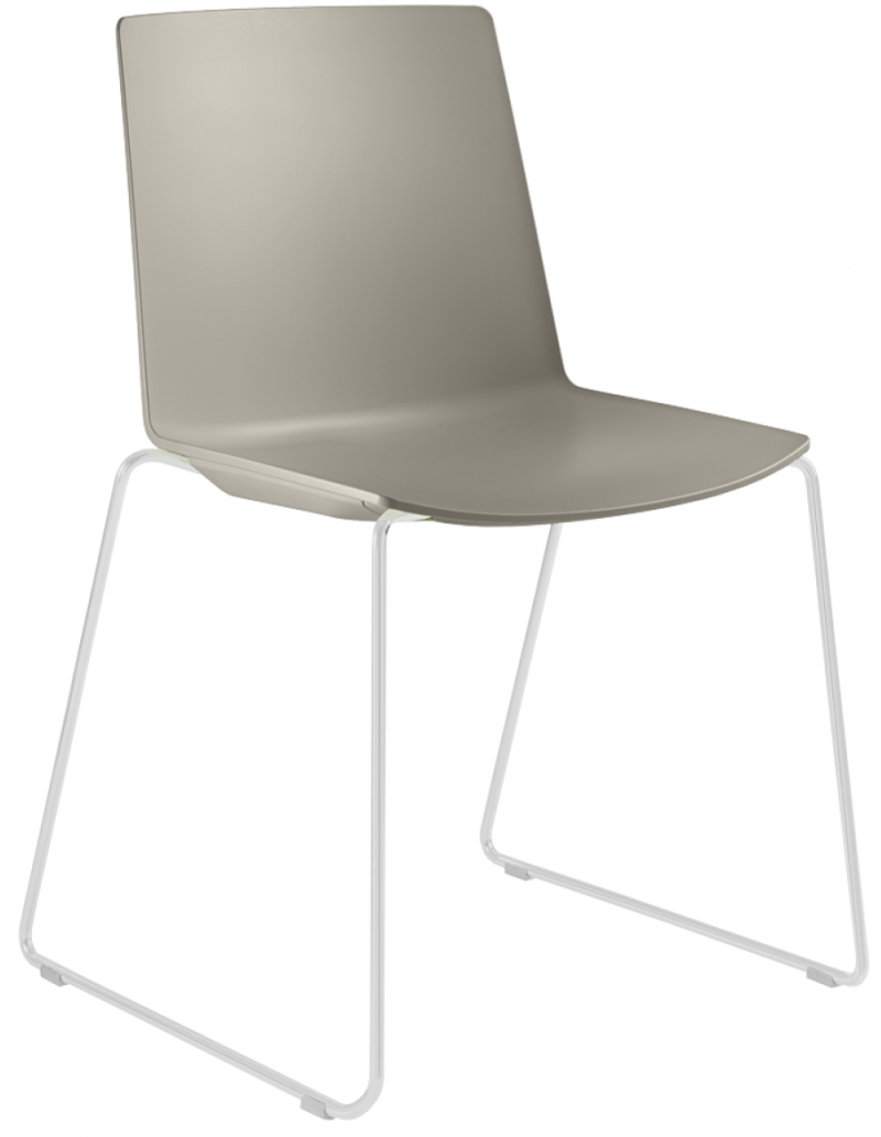 Konferenční židle SKY FRESH 040-Q-N0, kostra bílá
