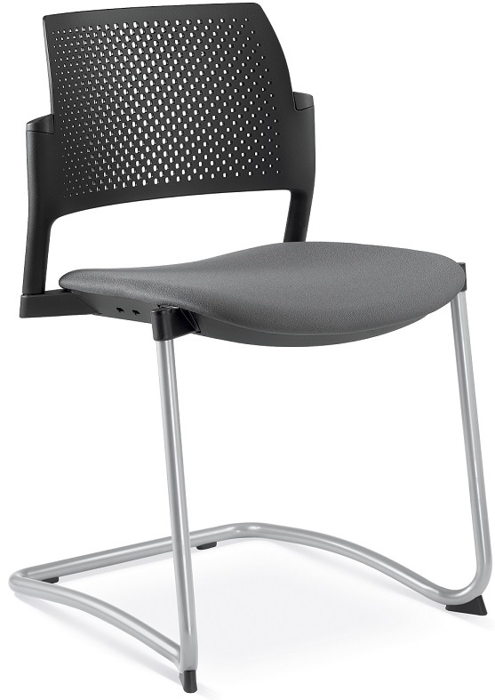 konferenční židle DREAM+ 101BL-Z-N4, kostra chrom