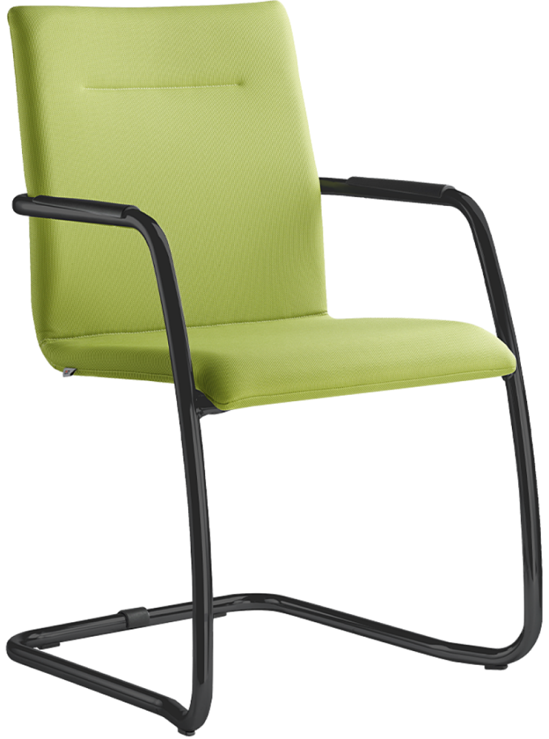 Konferenční židle STREAM 282-Z-N1, kostra černá