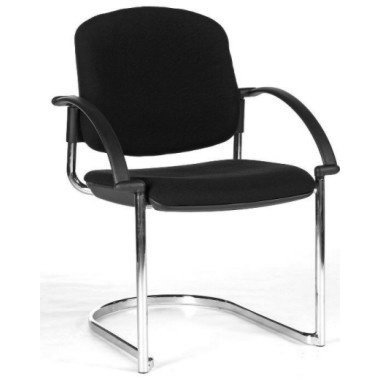 židle OPEN CHAIR 40 - kostra černá s područkami