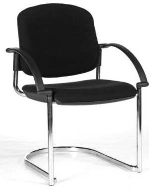 židle OPEN CHAIR 40 - kostra černá s područkami gallery main image