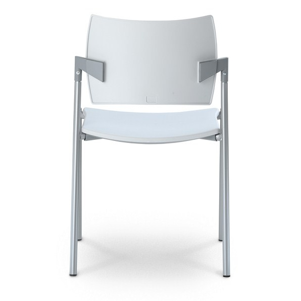 konferenční židle DREAM 111-N4 plast, kostra chrom