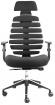 kancelářská židle FISH BONES PDH černý plast, černá 26-60