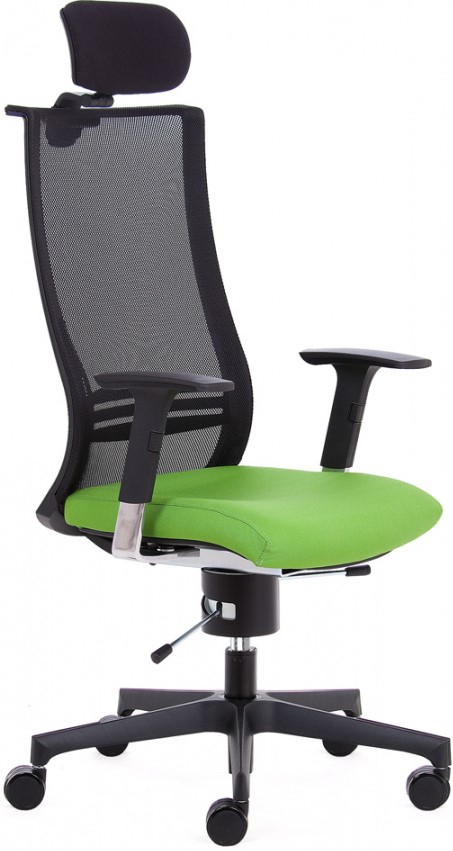 Kancelářská balanční židle X-WING FLEX XL+P BK gallery main image