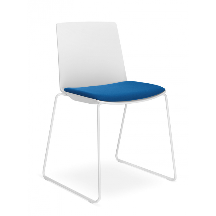 Konferenční židle SKY FRESH 042-N0, kostra bílá