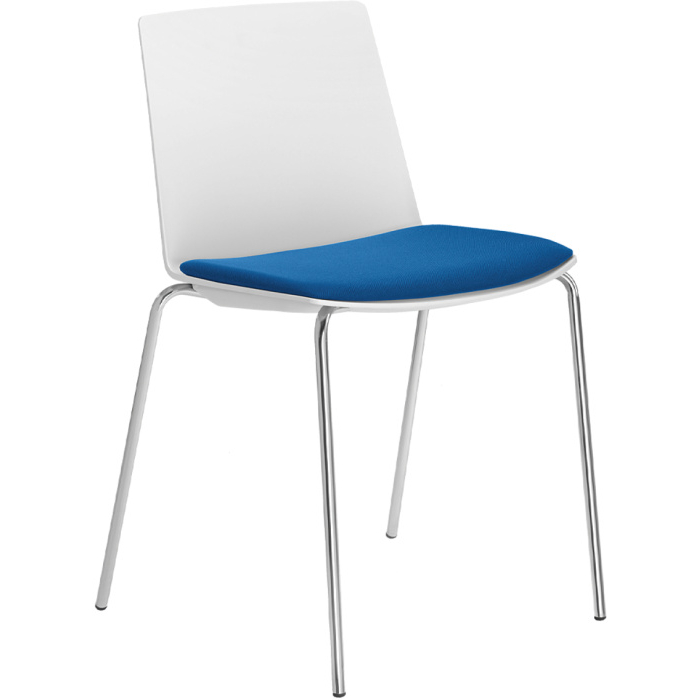 Konferenční židle SKY FRESH 052-N4, kostra chrom
