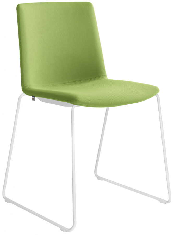 Konferenční židle SKY FRESH 045-Q-N0, kostra bílá gallery main image