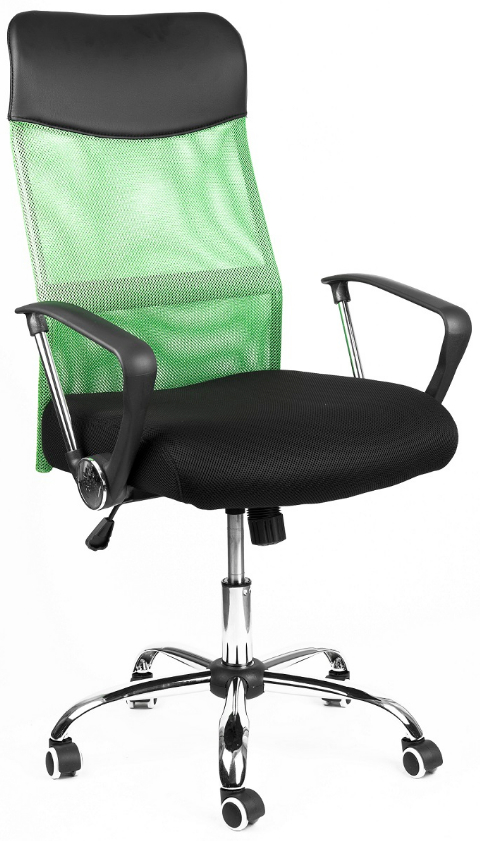 kancelářská židle PREZIDENT zelený gallery main image
