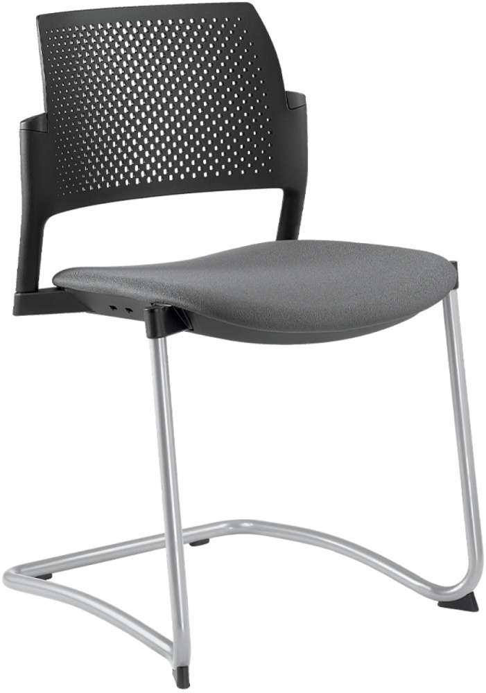 konferenční židle DREAM+ 101BL-Z-N2, kostra šedá gallery main image