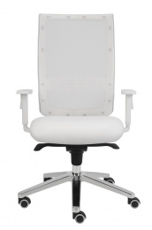 kancelářská židle KENT SÍŤ, SYNCHRO bílá konstrukce