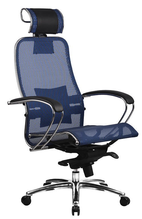 Kancelářská židle SAMURAI S-2 modrá gallery main image