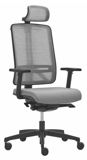 kancelářská židle FLEXI FX 1104.087.022 skladová šedá gallery main image