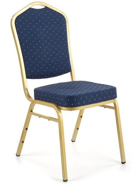 Banketová židle K66 modrá gallery main image