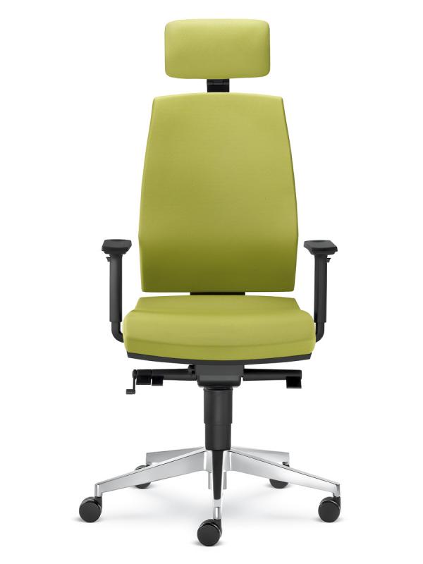 Kancelářská židle STREAM 285-SYS zeleno-šedá skladová gallery main image