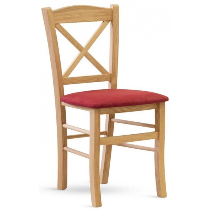 Jídelní židle CLAYTON dub látka