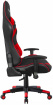 Herní židle MRacer koženka, černo-červená