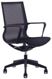 kancelářská židle SKY medium černá gallery main image