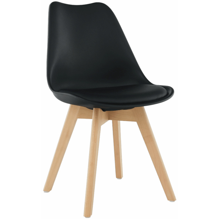 Jídelní židle BALI 2 NEW, černá/buk 