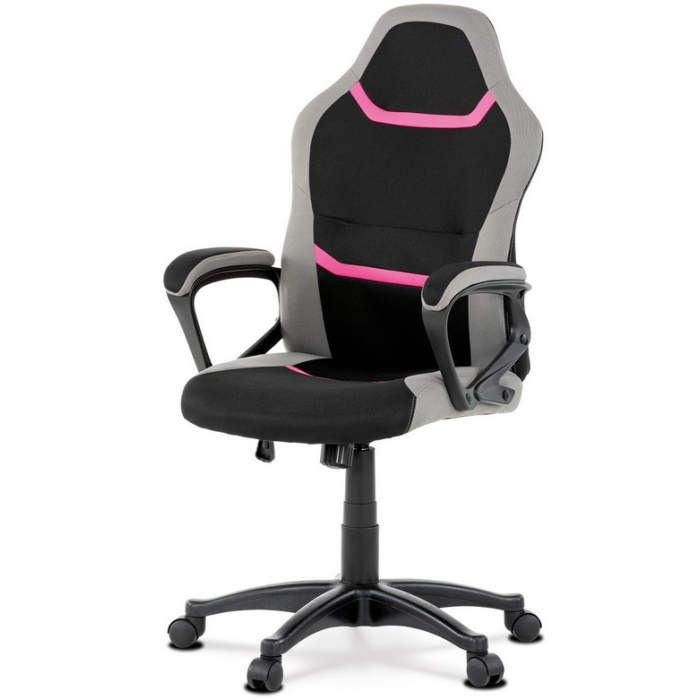 kancelářská židle KA-L611 PINK růžová