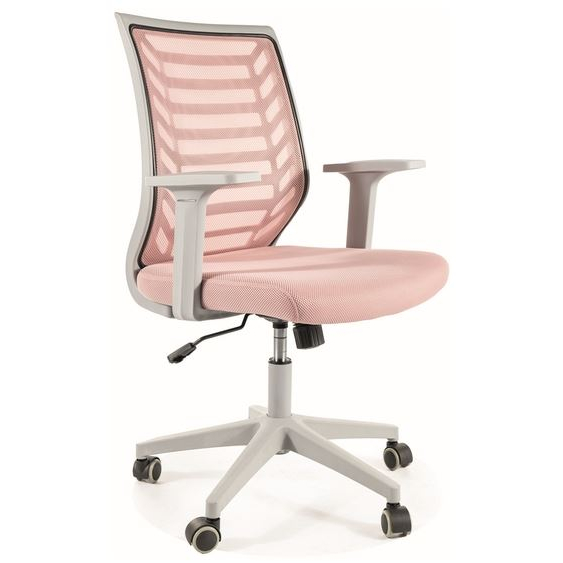 Kancelářská židle Q-320 růžová