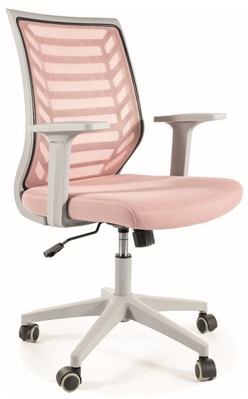 Kancelářská židle Q-320 růžová gallery main image