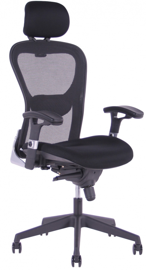 Kancelářská židle PADY, černá vzorový kus Rožnov gallery main image